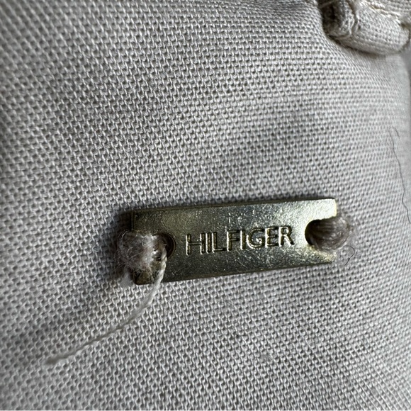 Tommy Hilfiger Tan Trench Coat – Double Breasted Belted Medium - Picture 9 of 10